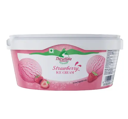 Strawberry Ice cream Tub - Thirumala Milk